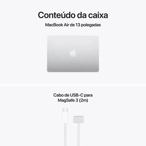 Macbook Air De 13 Polegadas: Chip M5, 512gb | MercadoLivre