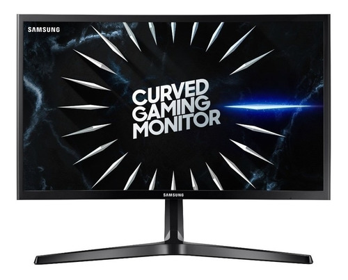 Imagen 1 de 10 de Monitor gamer curvo Samsung C24RG5 LCD 23.5" negro 100V/240V