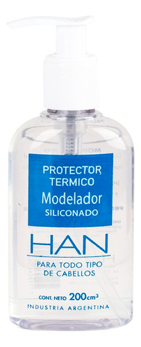 Han Protector Térmico Modelador Siliconado Brillante Pelo