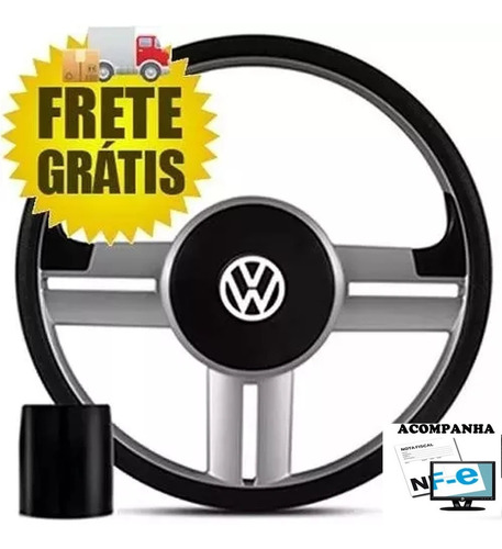 Volante Jetta Gol Quadrado Brasilia Parati Surf 4 Bolas Vw