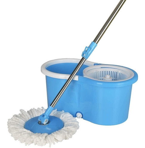 Balde Mop Centrifuga Com Esfregão Limpador Chao + Refil