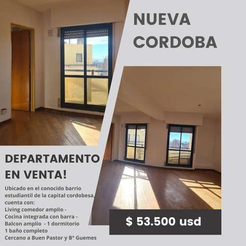 Imagen 1 de 6 de Departamento Nueva Córdoba !precio Unico!