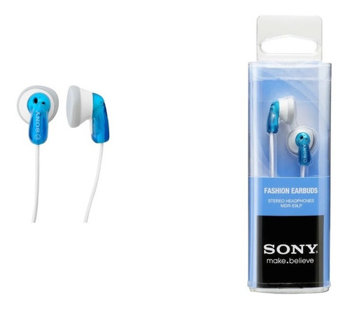 Auriculares Sony Internos Mdr-e9lp Azules  - Market