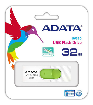 Pendrive 32gb adata usb Deslizante Drive Flash Diginet