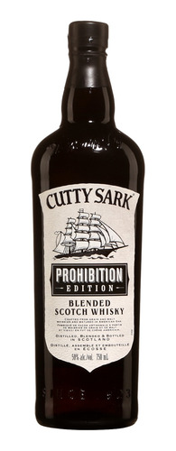 Whisky Cutty Sark Prohibition Edition De Litro Importado