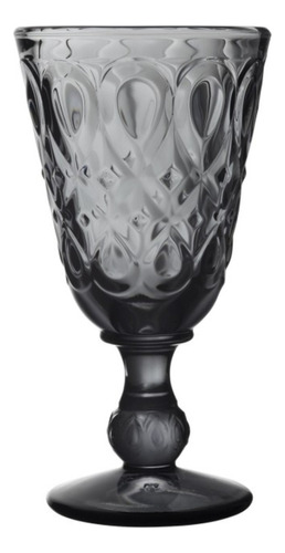 Copa Cristal 200ml Gris Lyonnais La Rochère Color Gris Oscuro