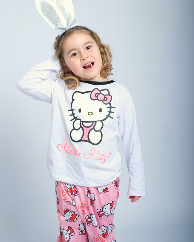 Pijama M/larga Estampa Brilla En La Oscuridad