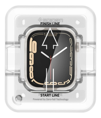 Imagem 2 de 5 de Pelicula Spigen Ez Fit Para Apple Watch S7 45mm