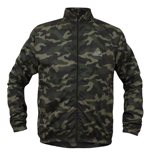 Jaqueta Corta Vento Marcio May Masculina Camuflada Elite