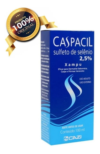 Caspacil Xampu 100ml Melhor Preço