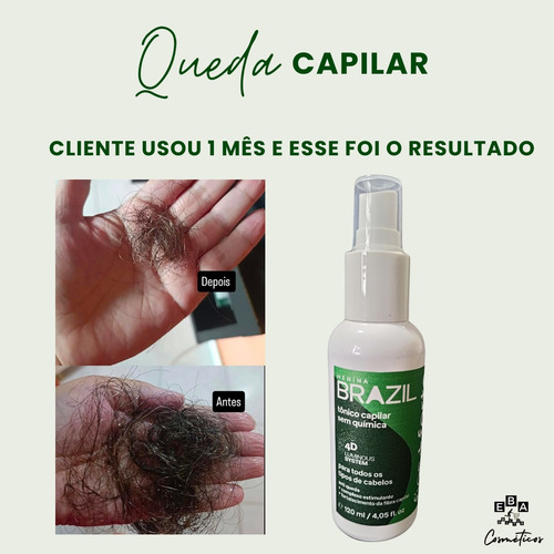 Tônico Poderoso Capilar Antiqueda E Crescimento 120 Ml