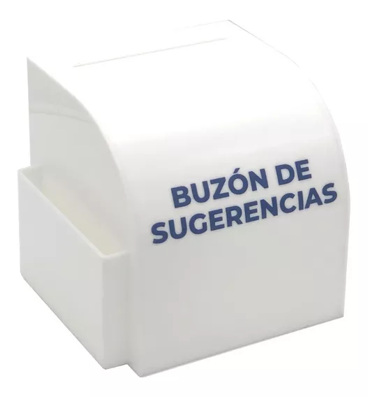  Buzón De Sugerencias En Acrílico - Corporativo - Logo 