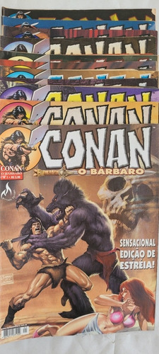 Conan 11 Hq Mythos R$139 1-2-3-4-6-7-9-10-12-13-15 Ler Discr