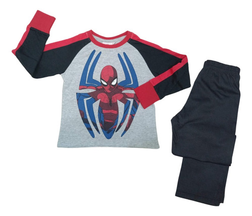 Pijama Spiderman Hombre Araña Marvel Original Infantil Niño
