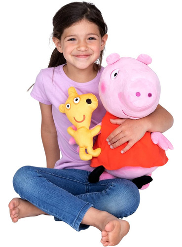 Almohada De Peluche Para Niños Peppa Pig Franco Kids Bedding