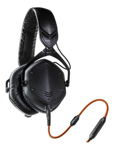 Fone de ouvido over-ear sem fio V-Moda Crossfade M-100 M-100MA-MB matte black com luz  ninguna