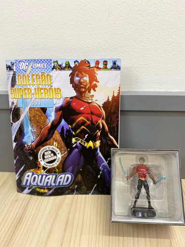 Miniatura Dc Comics Eaglemoss - Aqualad ( Peça Rara ) (Usado)