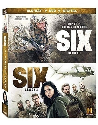 Six Temporada 1 Uno Y 2 Dos Boxset Blu-ray + Dvd 