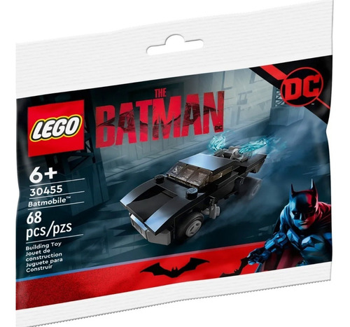 Lego 30455 Batman Pelicula Batimovil 68 Piezas 