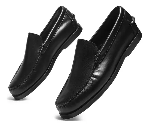 Mocas n Capa De Ozono Para Hombre Estilo 640301 Negro Env o gratis