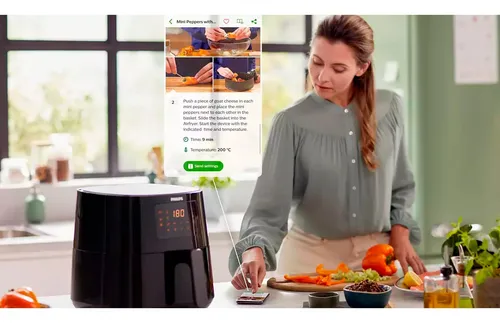 Freidora De Aire Xl Philips Essential Connected Hd9280/90