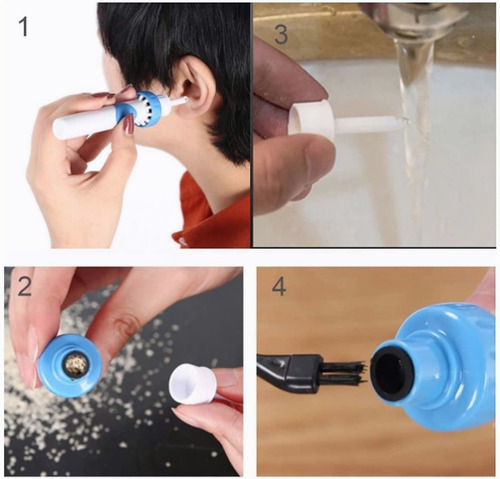 Kit De Extracción De Cera De Oído, Automático, Eléctrico