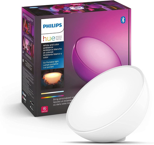 Philips Hue Go - Lámpara De Mesa Con Luz Inteligente Led