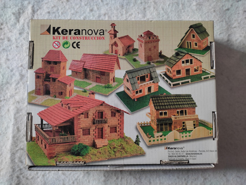 Keranova Kit De Cerámica Castillo Medieval Para Armar.