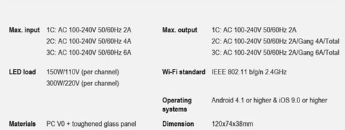 Imagem 7 de 10 de Interruptor Wifi Sonoff Touch 3 Botões Google Home Alexa