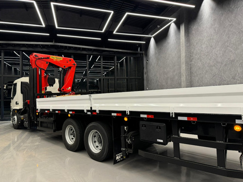 Volvo Vm290 Lx Leito Automatico Guindaste Palfinger Md480