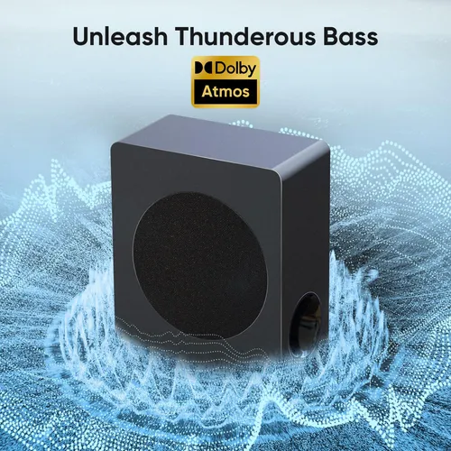 Barra De Sonido Completa Con Dolby Atmos Y Subwoofer