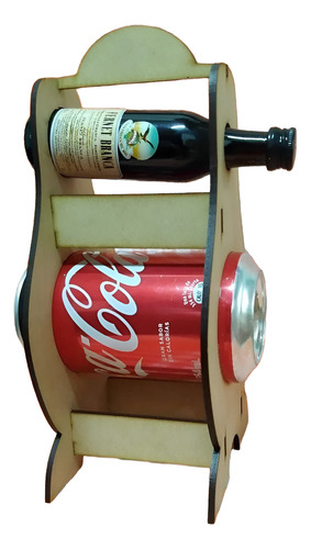 Porta Fernet Coca Cola Souvenir Caja Fibrofacil 20 Unidades