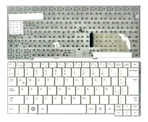 Teclado Netbook Samsung Np100 Np100nzc Bangho Suma B100