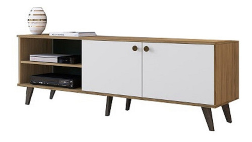 Imagen 4 de 8 de Rack Aparador 2 Puertas 2 Estantes Linea Retro Moderno