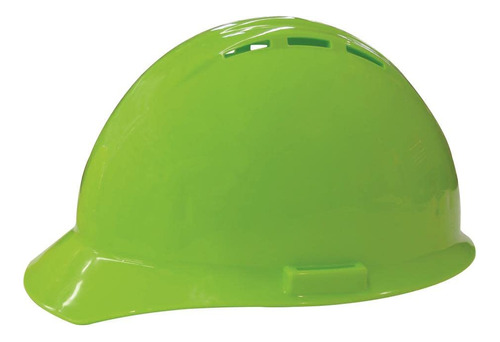 Erb - Casco Duro, Tipo 1, Clase C, Verde De Alta Visibilida.