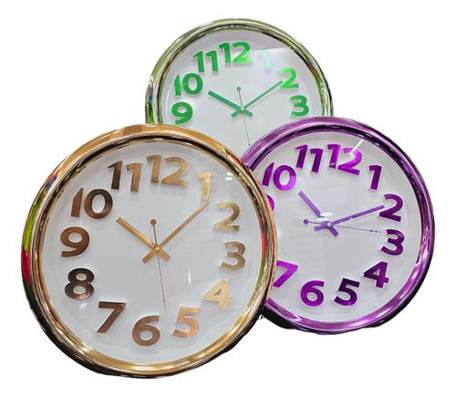 Reloj De Pared 36cms Cod: Ws-5759