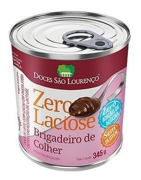Imagem 3 de 3 de Brigadeiro Colher Zero/zero Sao Lourenco 345g