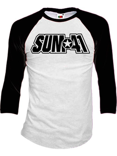 Sum 41 Playeras Manga 3/4 Para Hombre Y Mujer C5