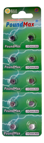 Poundmax Ag4 Lr626 Baterias 1.5v Bateria Alcalina De Boton -