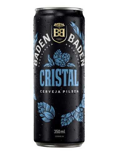 Cerveja Baden Cristal Lata 350ml