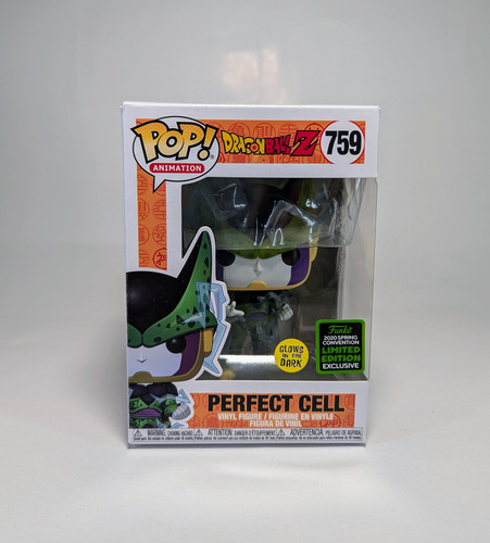 Funko Perfect Cell 759 - Dragón Ball Z Edición Limitada Gitd (Usado)