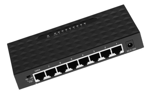 8ports Fast Ethernet Switch Lan Splitter Vlan Network Hub