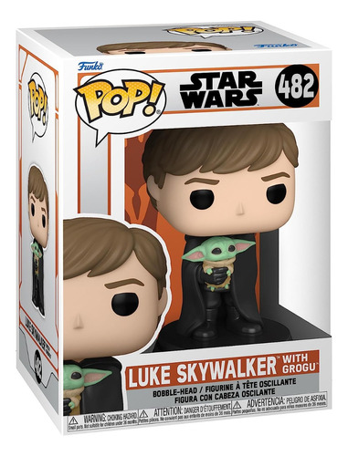 Funko Pop Star Wars Luke Skywalker With Grogu 482