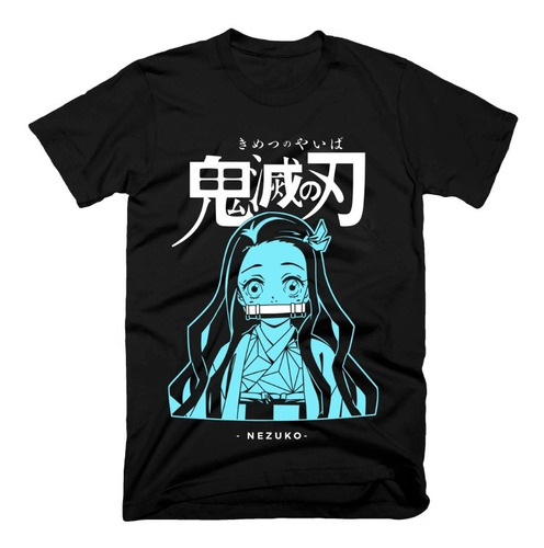 Playera Demon Slayer Kimetsu No Yaiba Nezuko Anime Manga