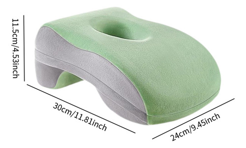Cojín De Almohada Cojín Suave Portátil Práctico Verde