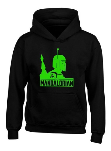 Buzo The Mandalorian Con Capota Hoodies Saco Bx35