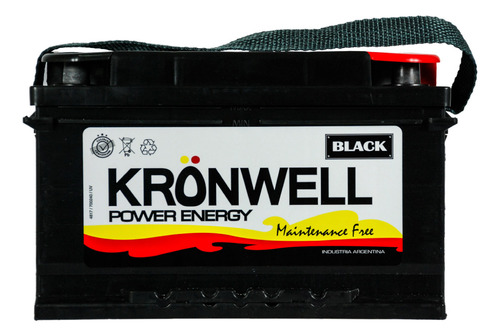 Bateria Kronwell 12x75 Audi A3 1.9 Tdi 2.0 Fsi 2.0 Tdi