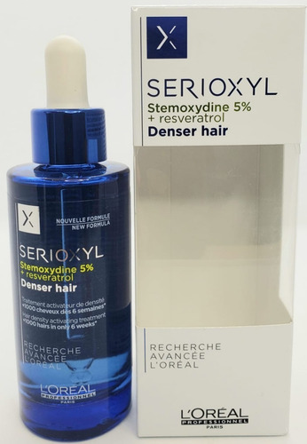 Imagem 2 de 3 de Loreal Serioxyl Denser Hair Loção De Densidade Capilar 90ml