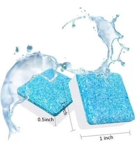 Imagen 2 de 6 de Pastillas Efervescentes Para Limpieza De Máquina Lavadorax12