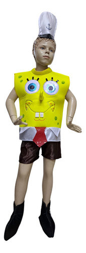  Disfraz Bob Esponja Para Niños